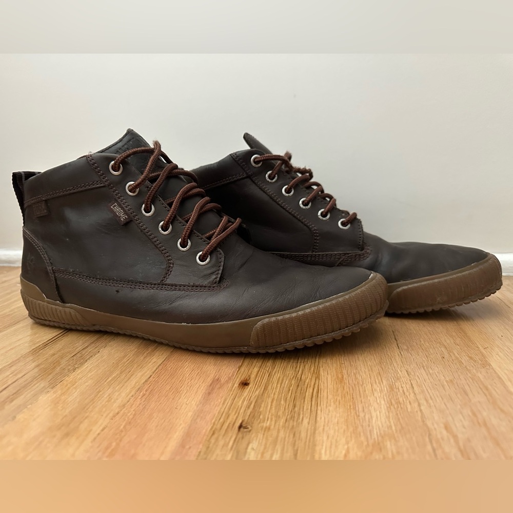 CHROME INDUSTRIES STORM 415 WORKBOOT AMBER